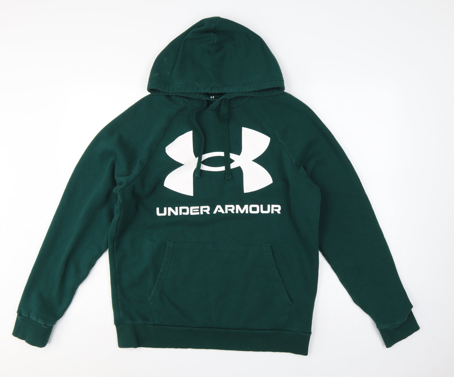 Under Armour Men Green M Pullover Logo Graphic Hoodie