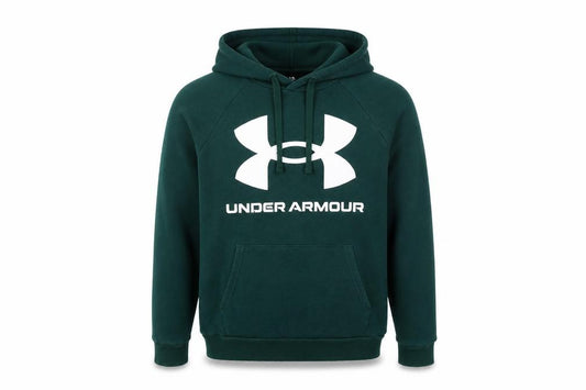 Under Armour Men Green M Pullover Logo Graphic Hoodie