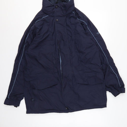 Regatta Men’s Blue Size S 38in Outdoor Waterproof Parka Jacket