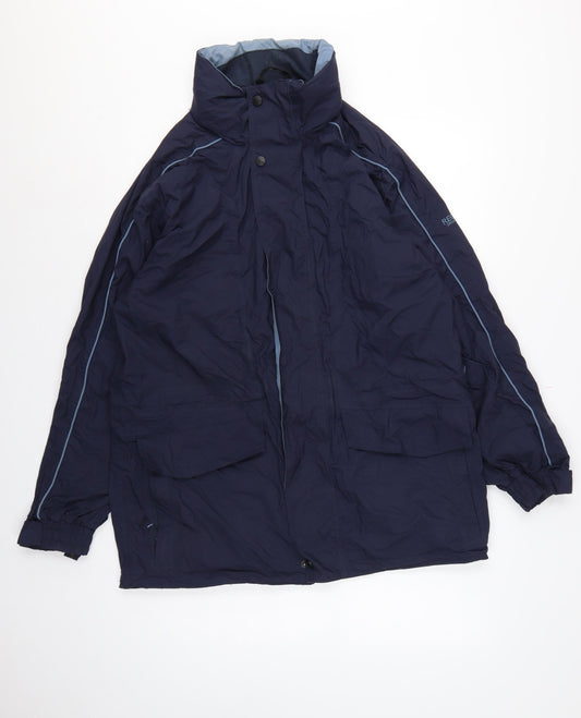 Regatta Men’s Blue Size S 38in Outdoor Waterproof Parka Jacket