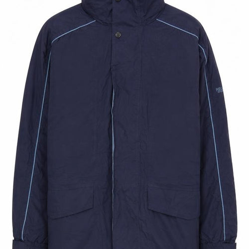 Regatta Men’s Blue Size S 38in Outdoor Waterproof Parka Jacket