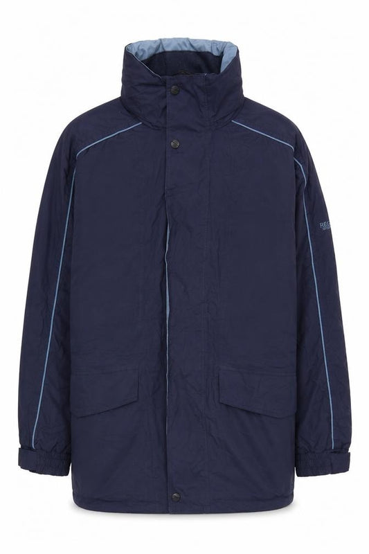 Regatta Men’s Blue Size S 38in Outdoor Waterproof Parka Jacket