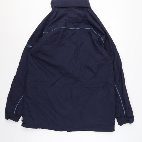 Regatta Men’s Blue Size S 38in Outdoor Waterproof Parka Jacket