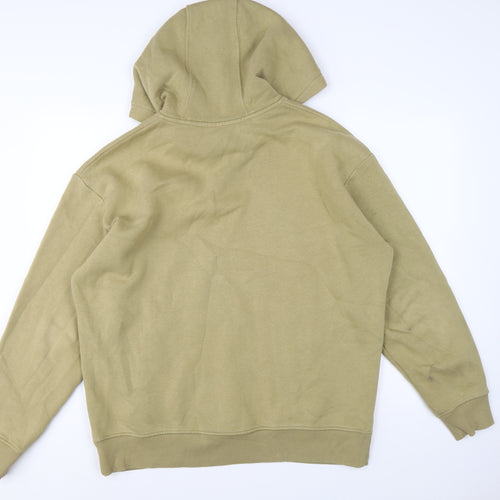 Zara Women’s Beige UK 16 XL Pullover Hoodie Drawstring Pocket