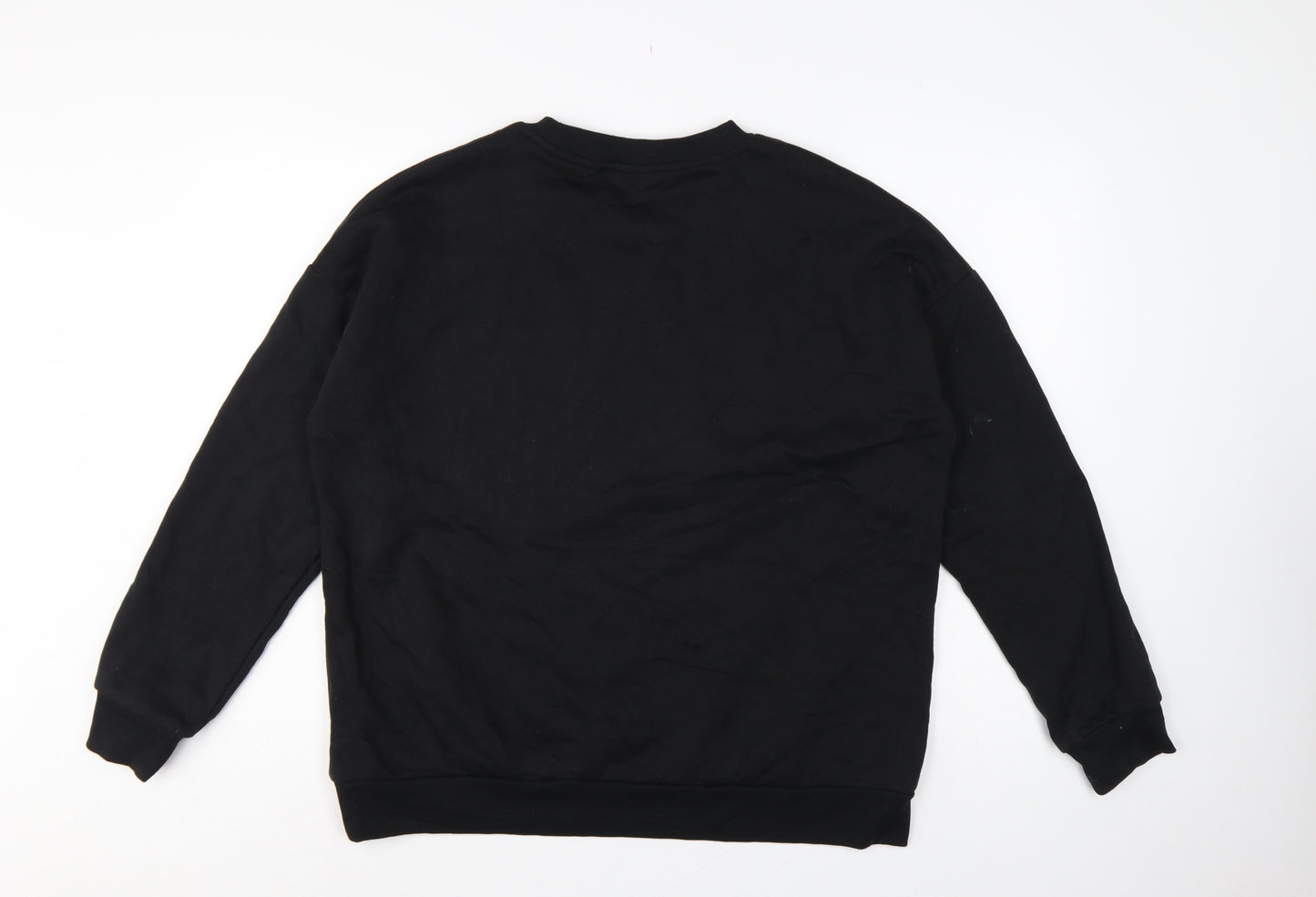 Disney Mickey Mouse Women's Black L Pullover Graphic Sweatshirt