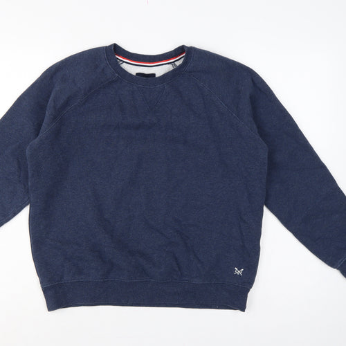Crew Clothing Company Women’s Blue Size 12 Pullover Crew Neck Sweatshirt
