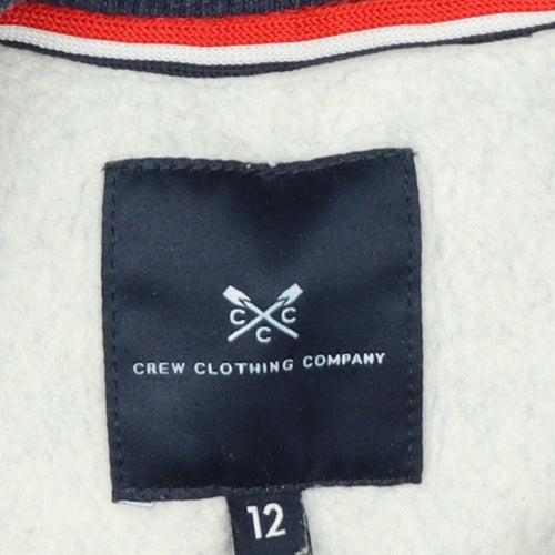 Crew Clothing Company Women’s Blue Size 12 Pullover Crew Neck Sweatshirt