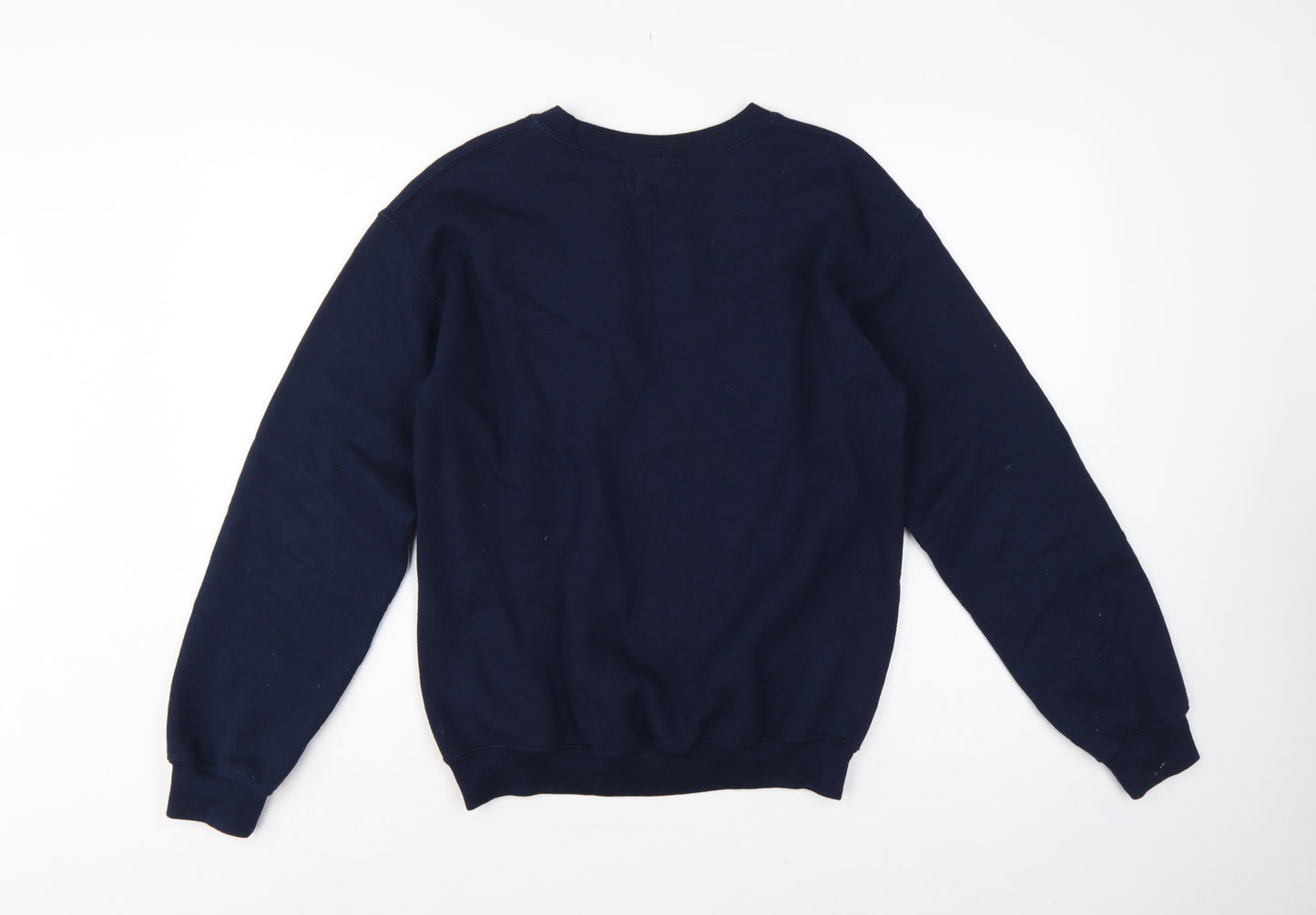 Oasis Women’s Blue S C’est La Vie Graphic Pullover Sweatshirt