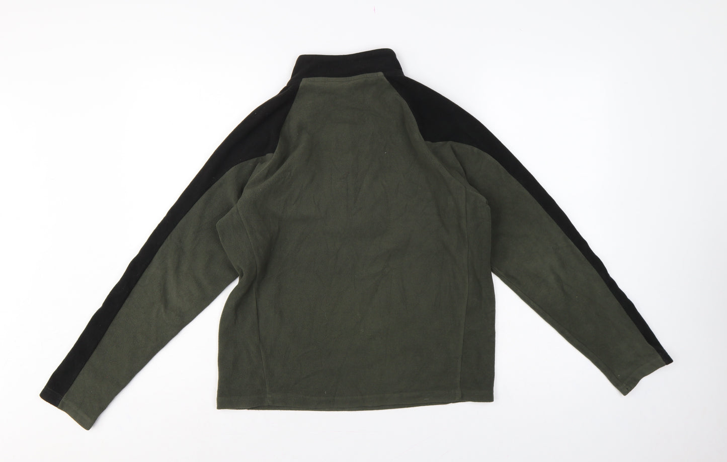 Craghoppers Boys Green 158 Pullover 1/4 Zip Fleece Bear Grylls