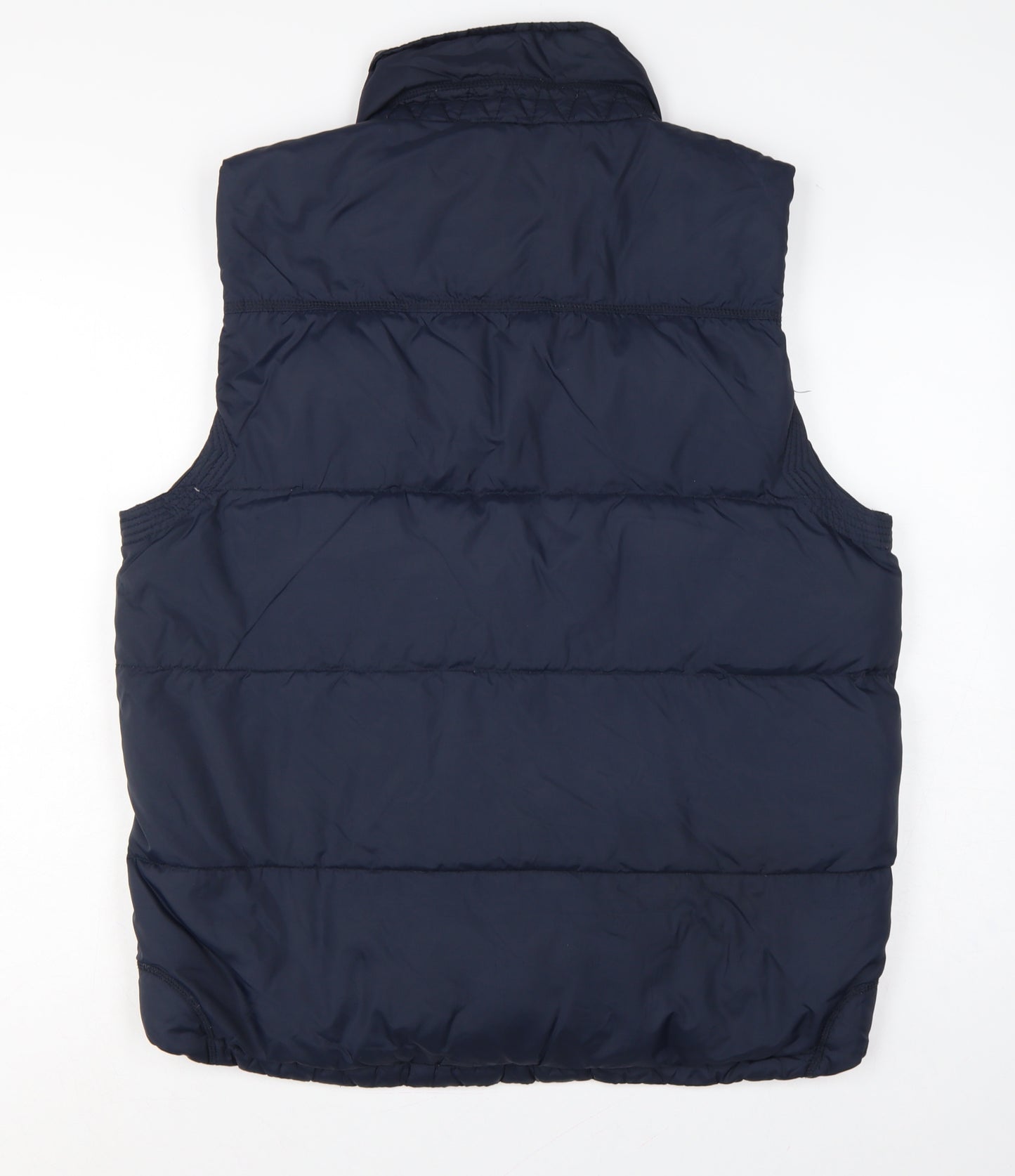 Crew Clothing Co Men’s Navy Large Padded Down Gilet Waistcoat