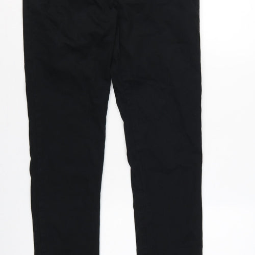 Marks and Spencer Men's Black 28/35 Slim Stretch Chino Trousers
