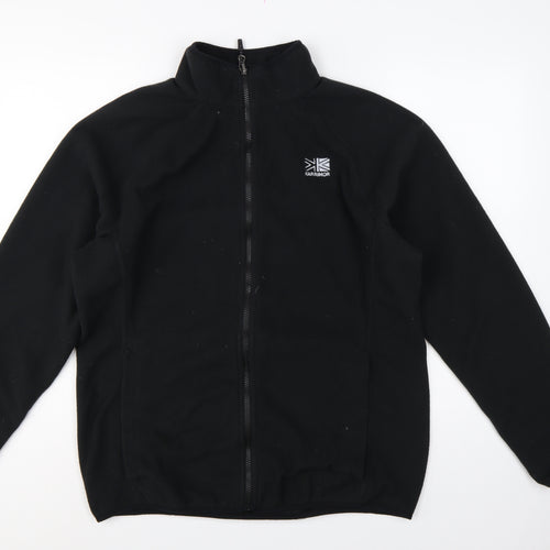 Karrimor Men’s Black L Fleece Full Zip Outdoor Jacket