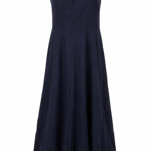 Gap Women’s Navy Blue UK 10 Maxi Strappy Smocked Viscose Dress