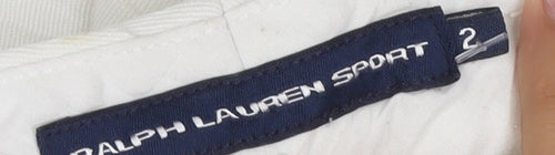 Ralph Lauren Sport Women’s White UK 6 Capri Straight Stretch Jeans