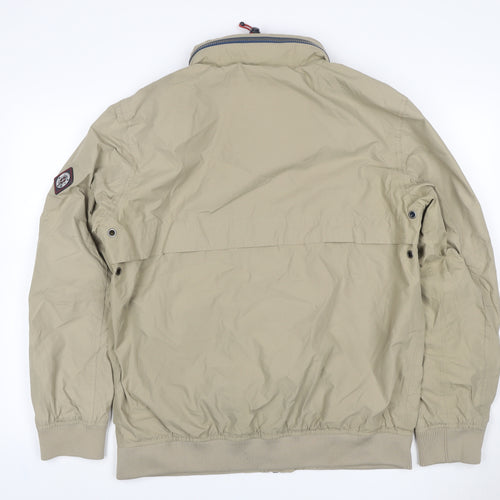 Regatta Men’s Beige L Isotex Hooded Windbreaker Jacket Full Zip