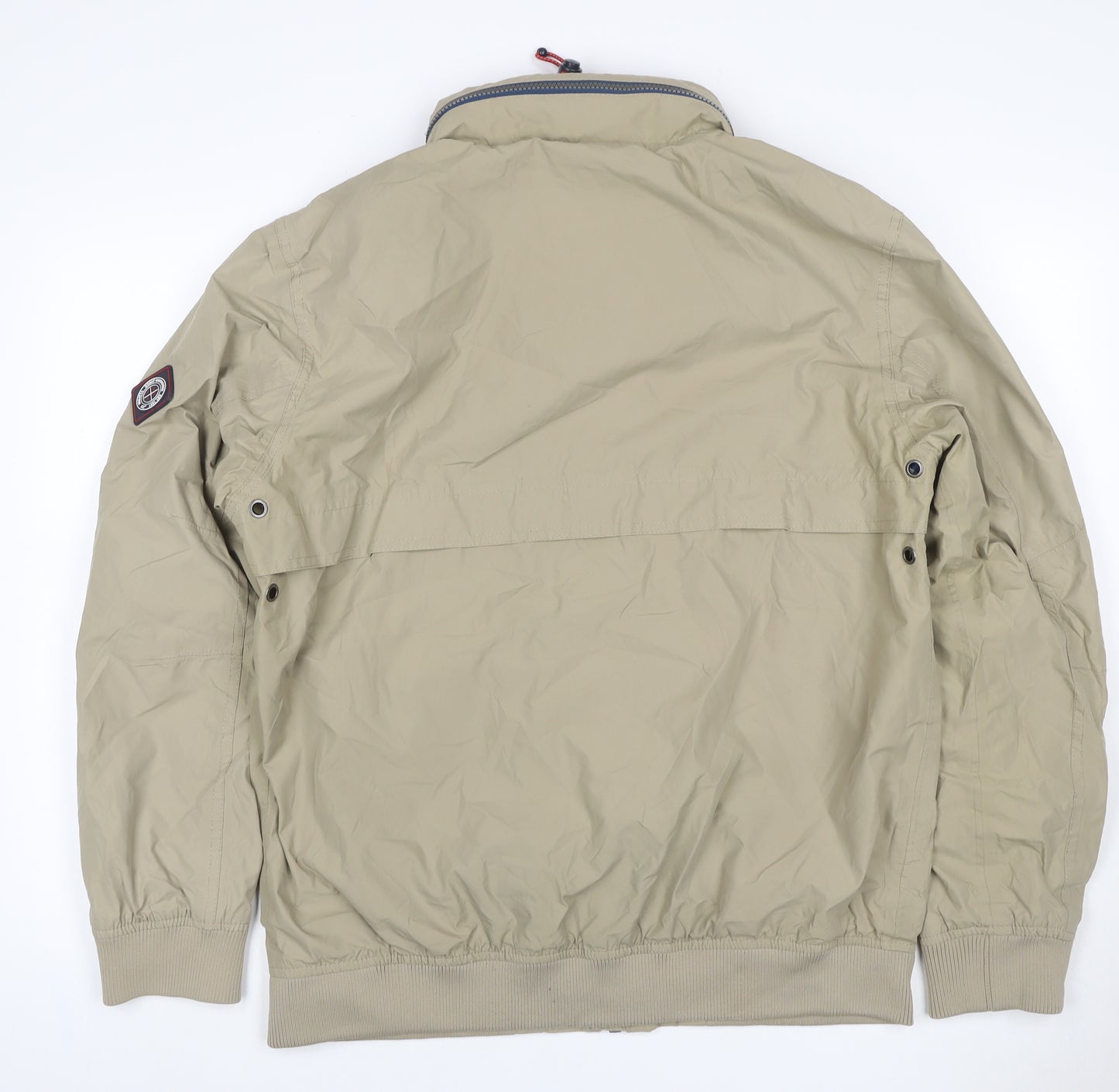 Regatta Men’s Beige L Isotex Hooded Windbreaker Jacket Full Zip