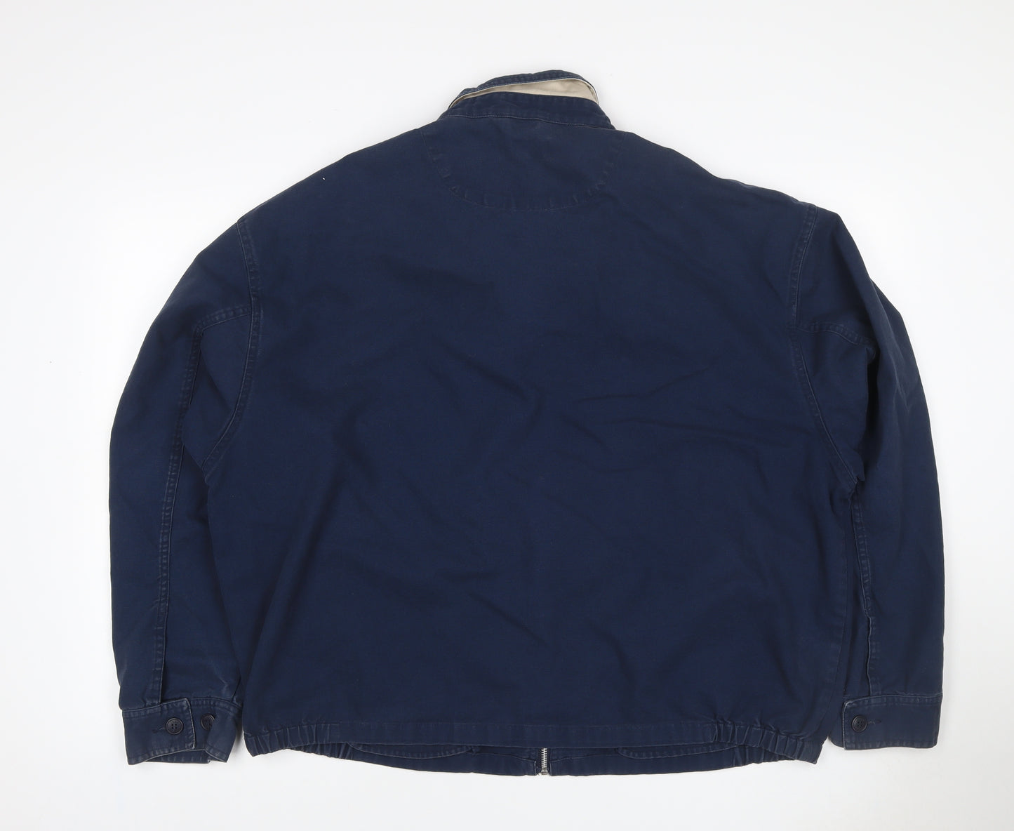 Fred Perry Men’s Blue XL Cotton Full Zip Classic Jacket