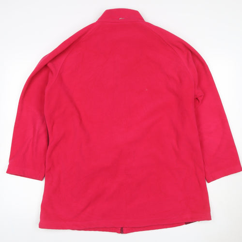 Regatta Women’s Pink Fleece Jacket UK 20 Full Zip Outdoor