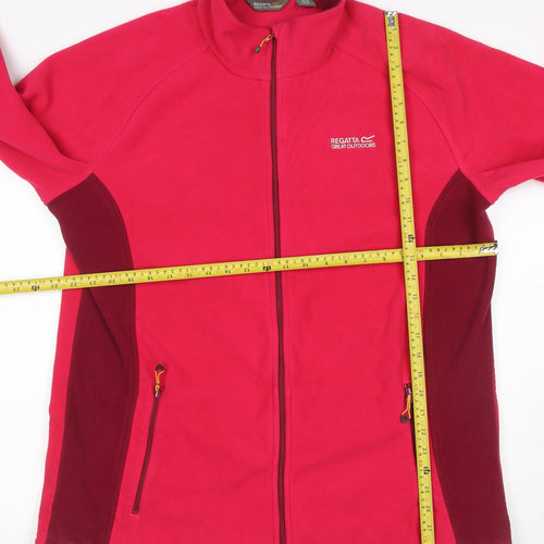 Regatta Women’s Pink Fleece Jacket UK 20 Full Zip Outdoor