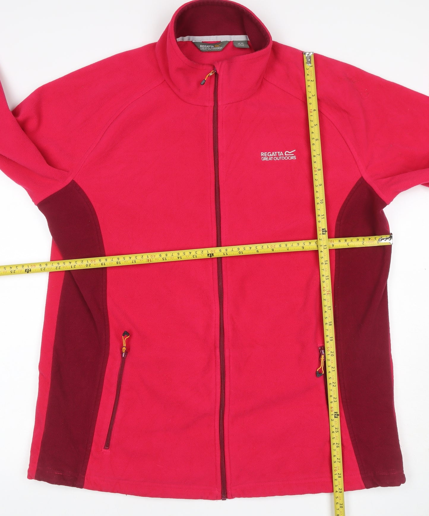 Regatta Women’s Pink Fleece Jacket UK 20 Full Zip Outdoor