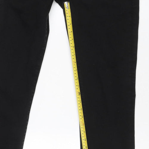 Levi's 501 Premium Men’s Black Straight Jeans W34 L34 Button Fly