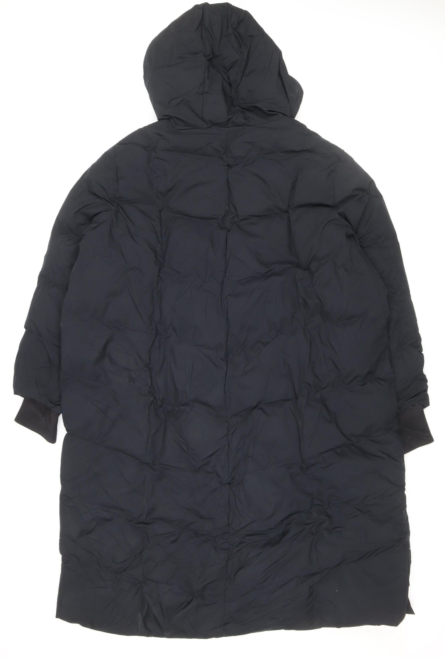 Marks and Spencer Women’s Black UK 20 Long Hooded Puffer Jacket