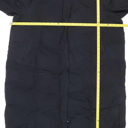 Marks and Spencer Women’s Black UK 20 Long Hooded Puffer Jacket