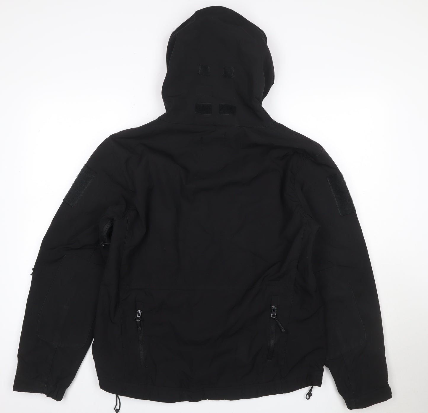 Kombat Tactical Men’s Black M Patriot Softshell Military Hooded Jacket
