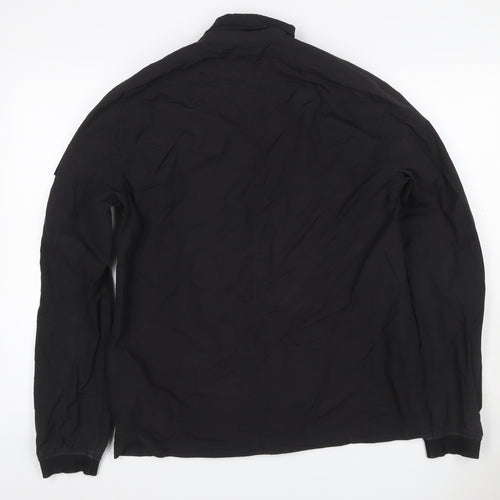 Marshall Artist Men's Black Size S Military Jacket Full Zip Pockets