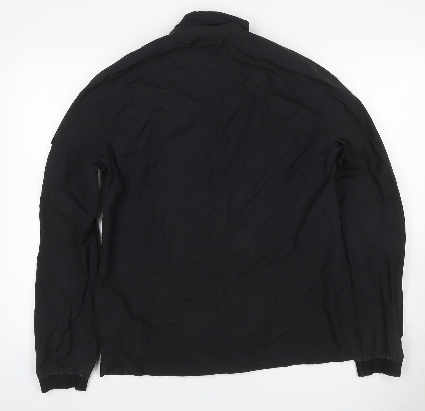Marshall Artist Men's Black Size S Military Jacket Full Zip Pockets