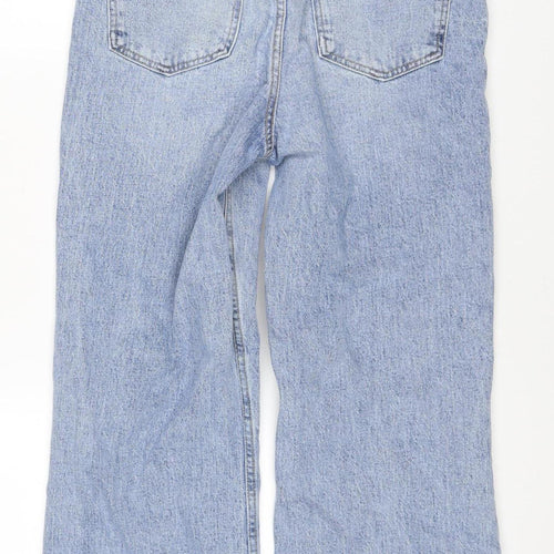 ASOS Design Women’s Blue Straight Jeans W30 L32 High Rise Stretch
