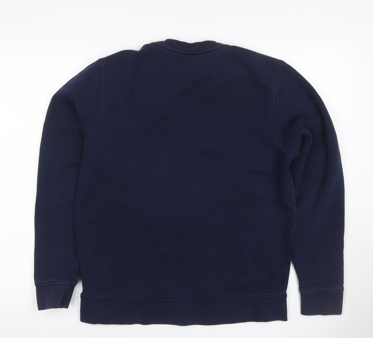 Lacoste Sport Women's Blue UK 12 Crew Neck Logo Pullover Sweatshirt