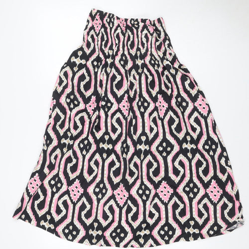 Marks and Spencer Women’s Multicoloured Geometric Mini Straight Skirt UK 6