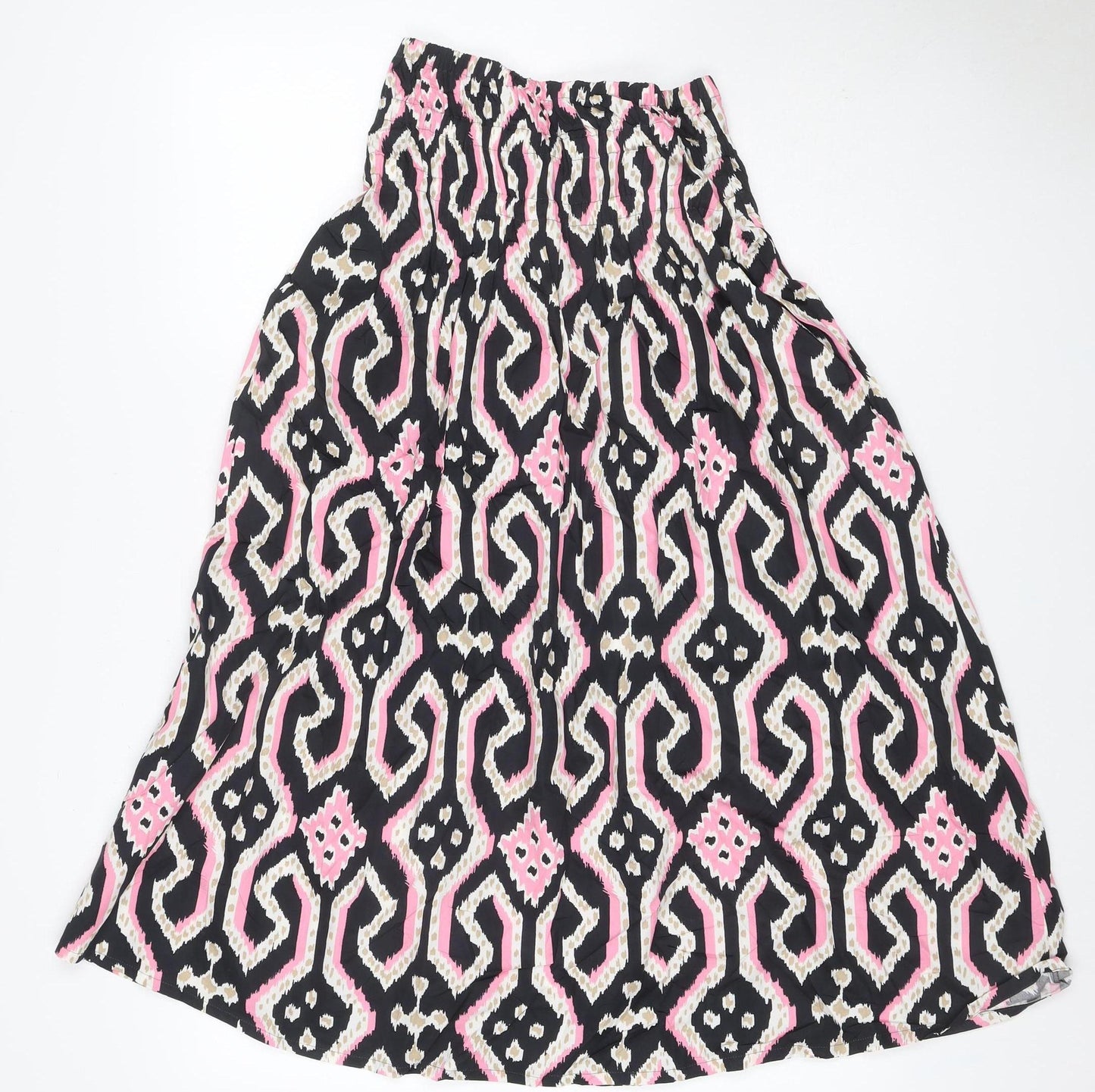 Marks and Spencer Women’s Multicoloured Geometric Mini Straight Skirt UK 6