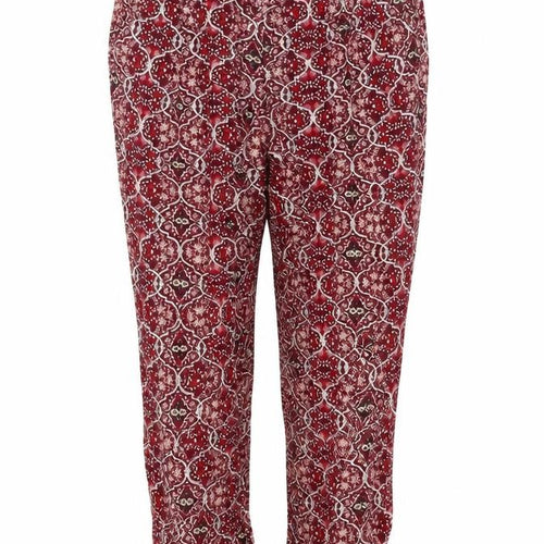 Marks and Spencer Womens Red UK 12 Viscose Harem Trousers
