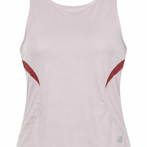 New Balance Women’s Pink Red L Athletic Built-In Bra Tank Top