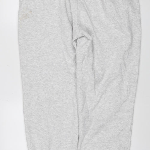 Topshop Women’s Grey UK 16 Jogger Sweatpants Drawstring Cotton Blend
