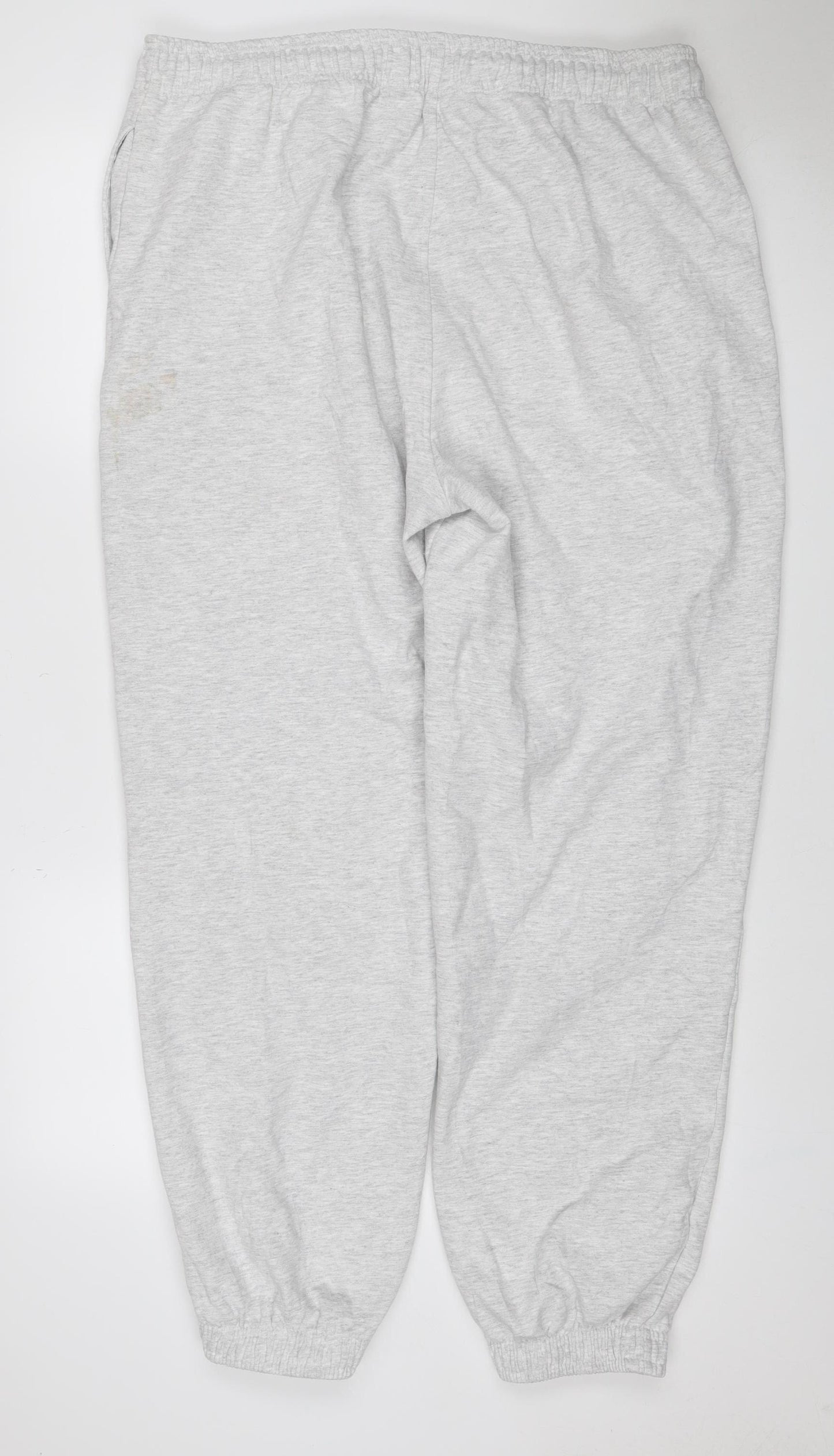 Topshop Women’s Grey UK 16 Jogger Sweatpants Drawstring Cotton Blend