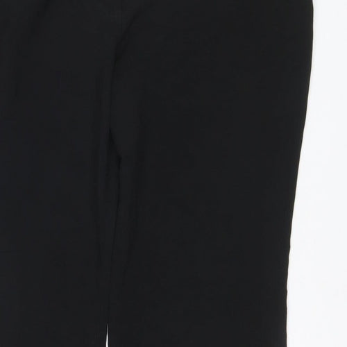 George Women’s Black Size 16 Regular Straight Leg Smart Trousers