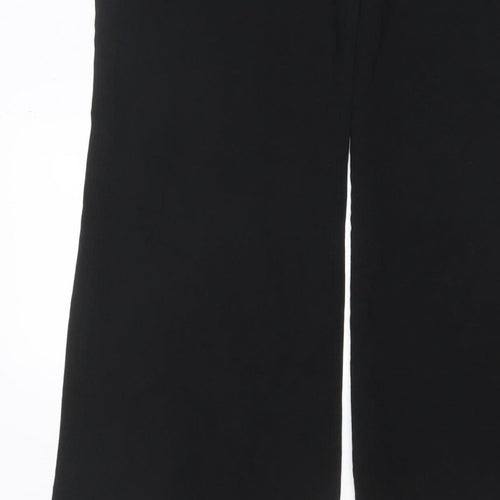 George Women’s Black Size 16 Regular Straight Leg Smart Trousers