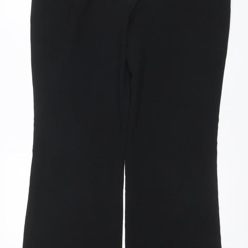 George Women’s Black Size 16 Regular Straight Leg Smart Trousers