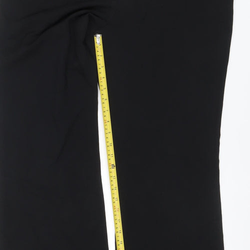 George Women’s Black Size 16 Regular Straight Leg Smart Trousers