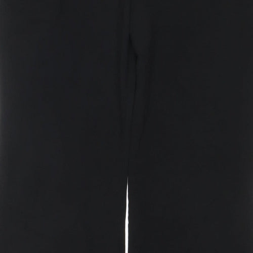 George Women’s Black Size 16 Regular Straight Leg Smart Trousers