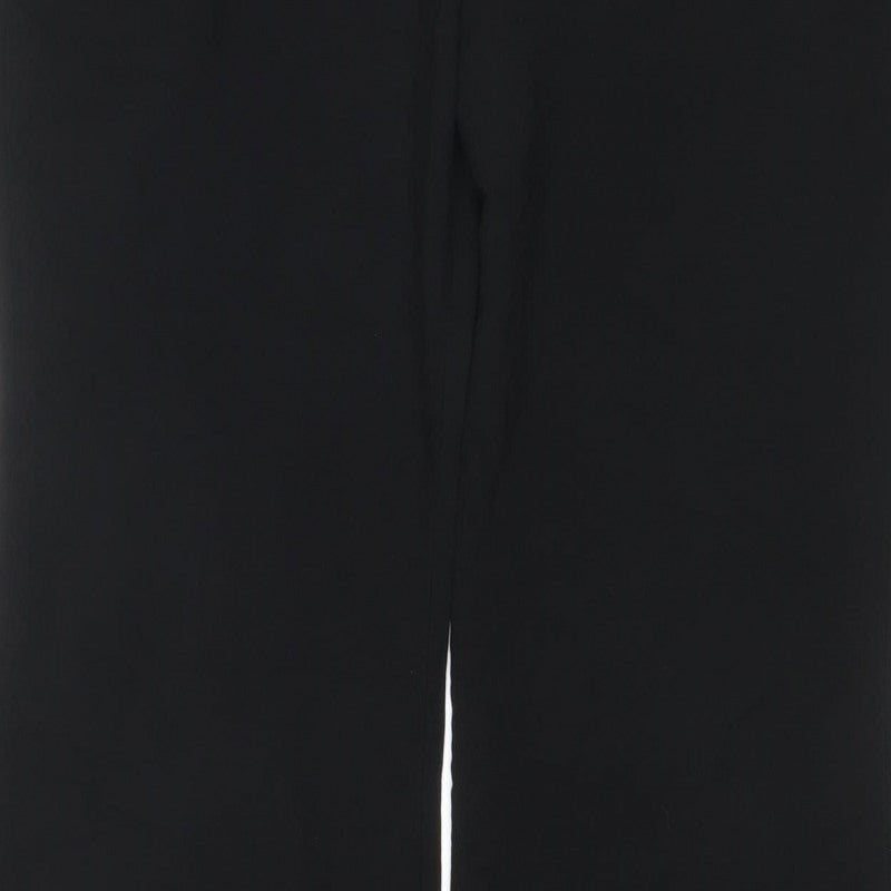George Women’s Black Size 16 Regular Straight Leg Smart Trousers