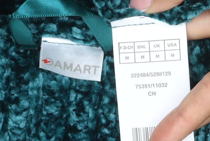 Amart Women Green M Chunky Knit Belted Open Cardigan