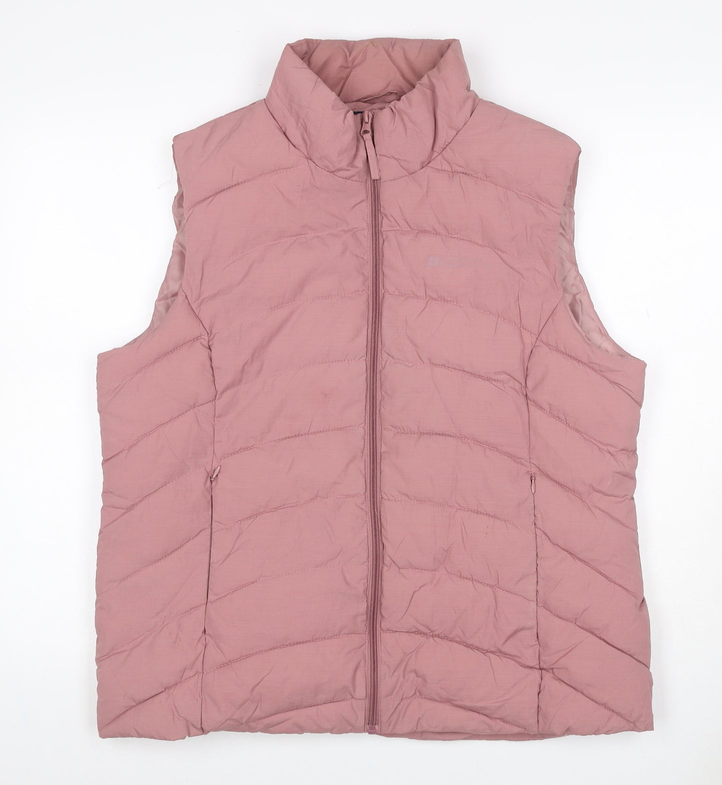 Mountain Warehouse Women Pink UK 18 Quilted Puffer Gilet Bodywarmer