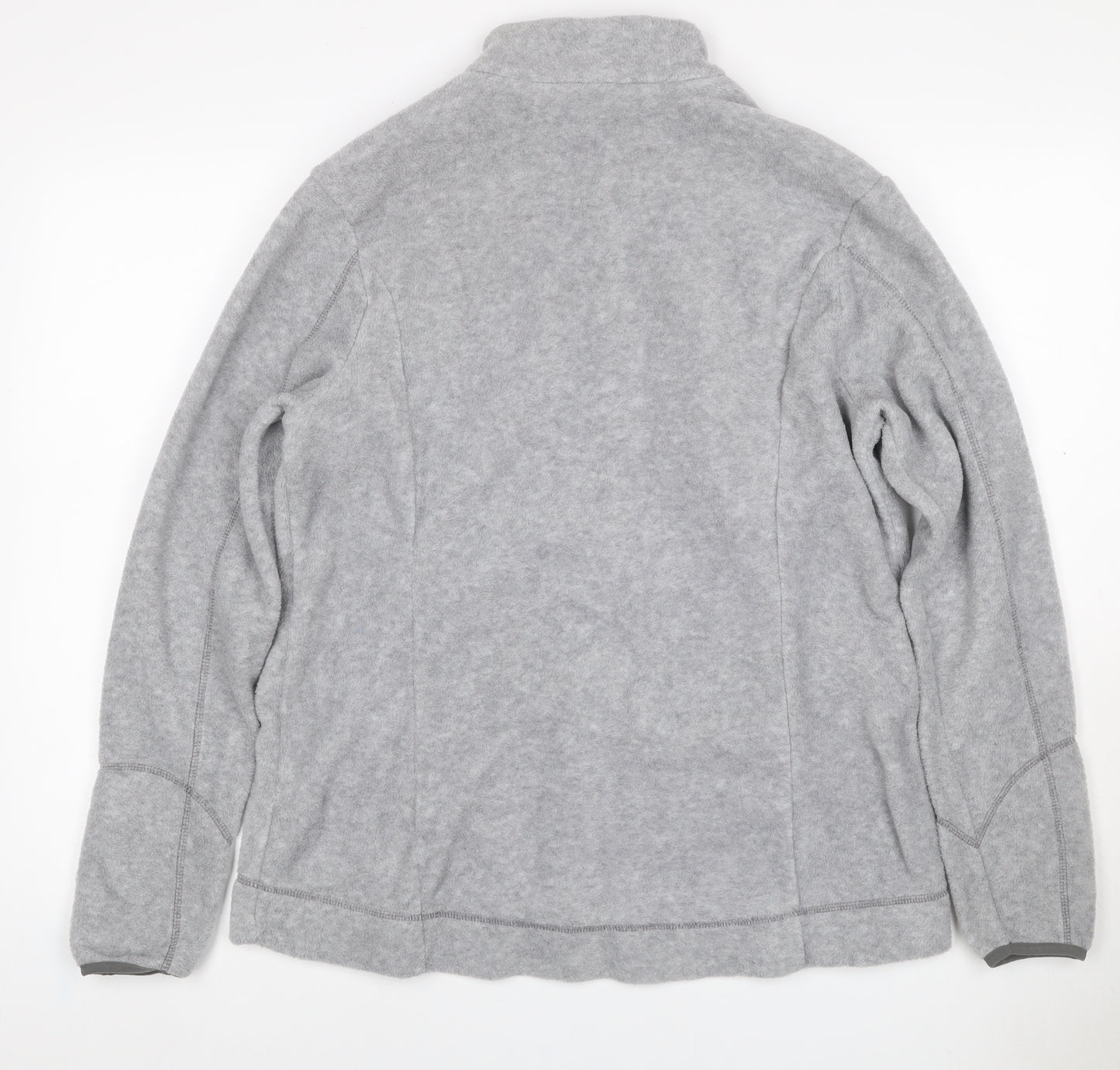 Quechua Women’s Grey 2XL Fleece Full Zip Outdoor Jacket
