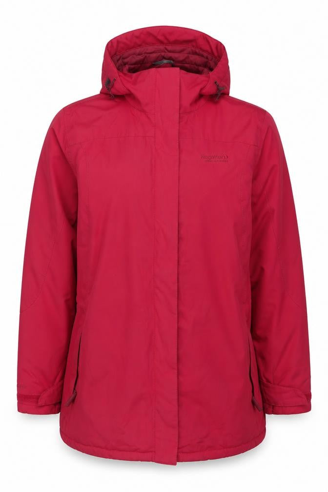 Regatta Women Red UK 14 Hydrafort Waterproof Hooded Rain Jacket