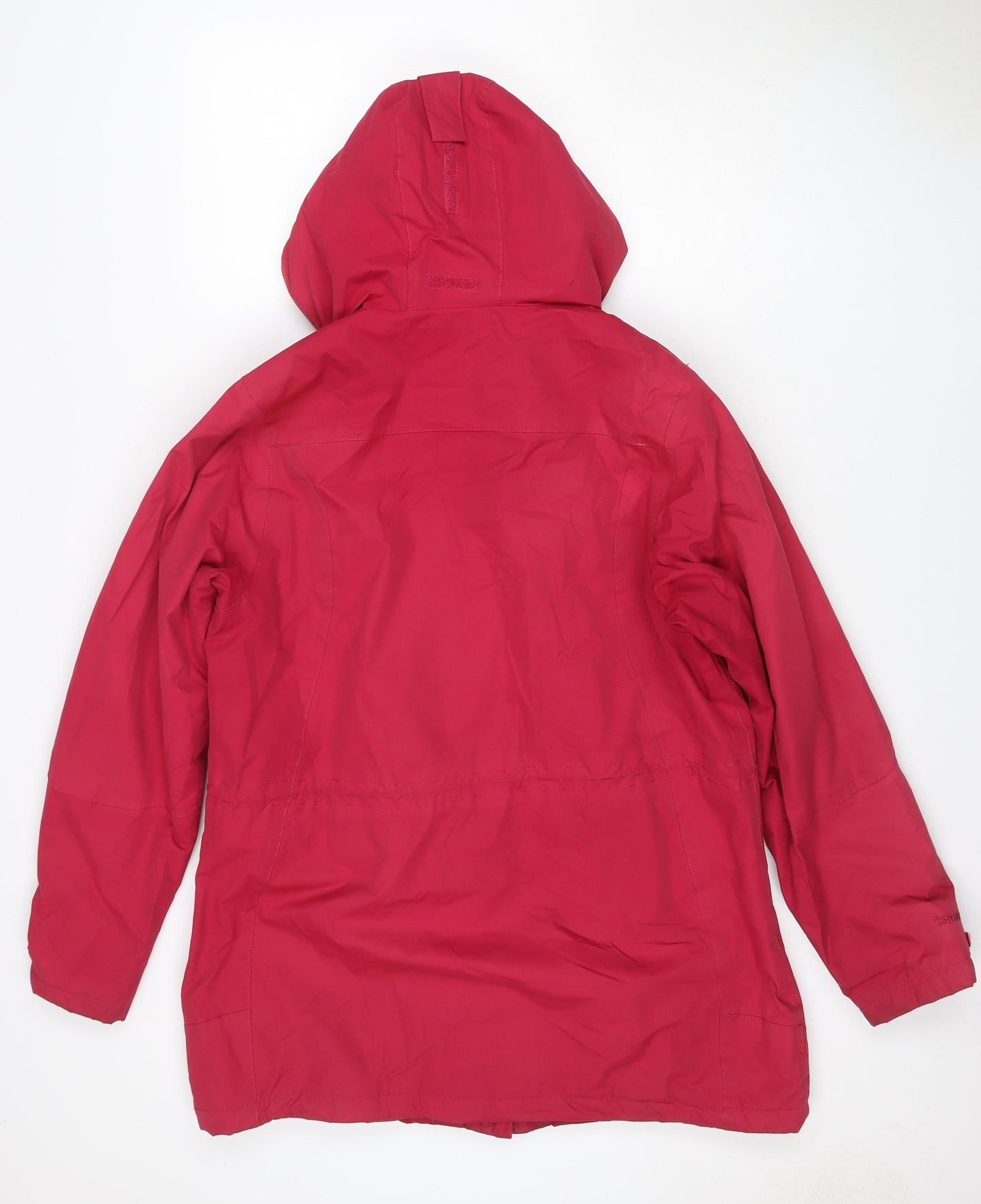 Regatta Women Red UK 14 Hydrafort Waterproof Hooded Rain Jacket