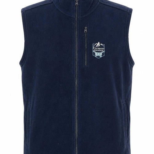 Atlas For Men Men's Blue L Fleece Bodywarmer Full Zip Outdoor Gilet